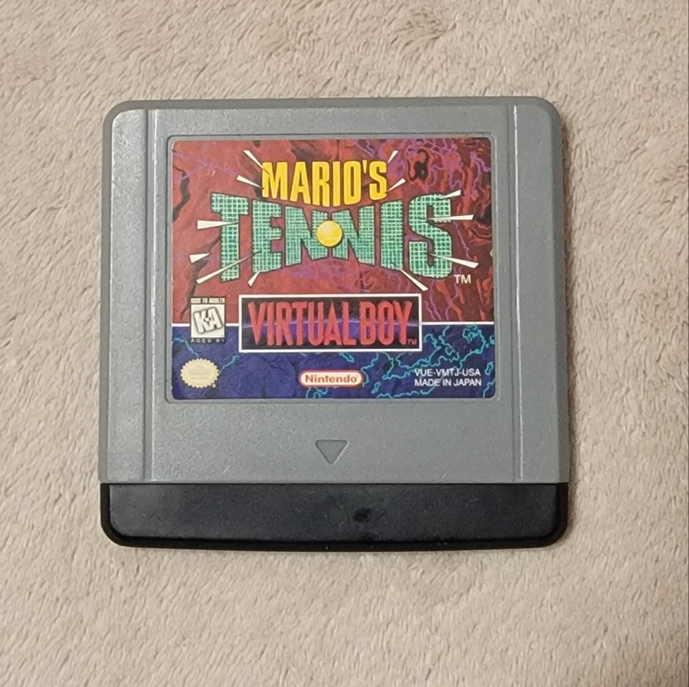 Mario Tennis Virtual Boy VB